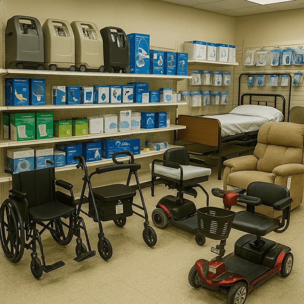 Medical equipment and healthcare environment